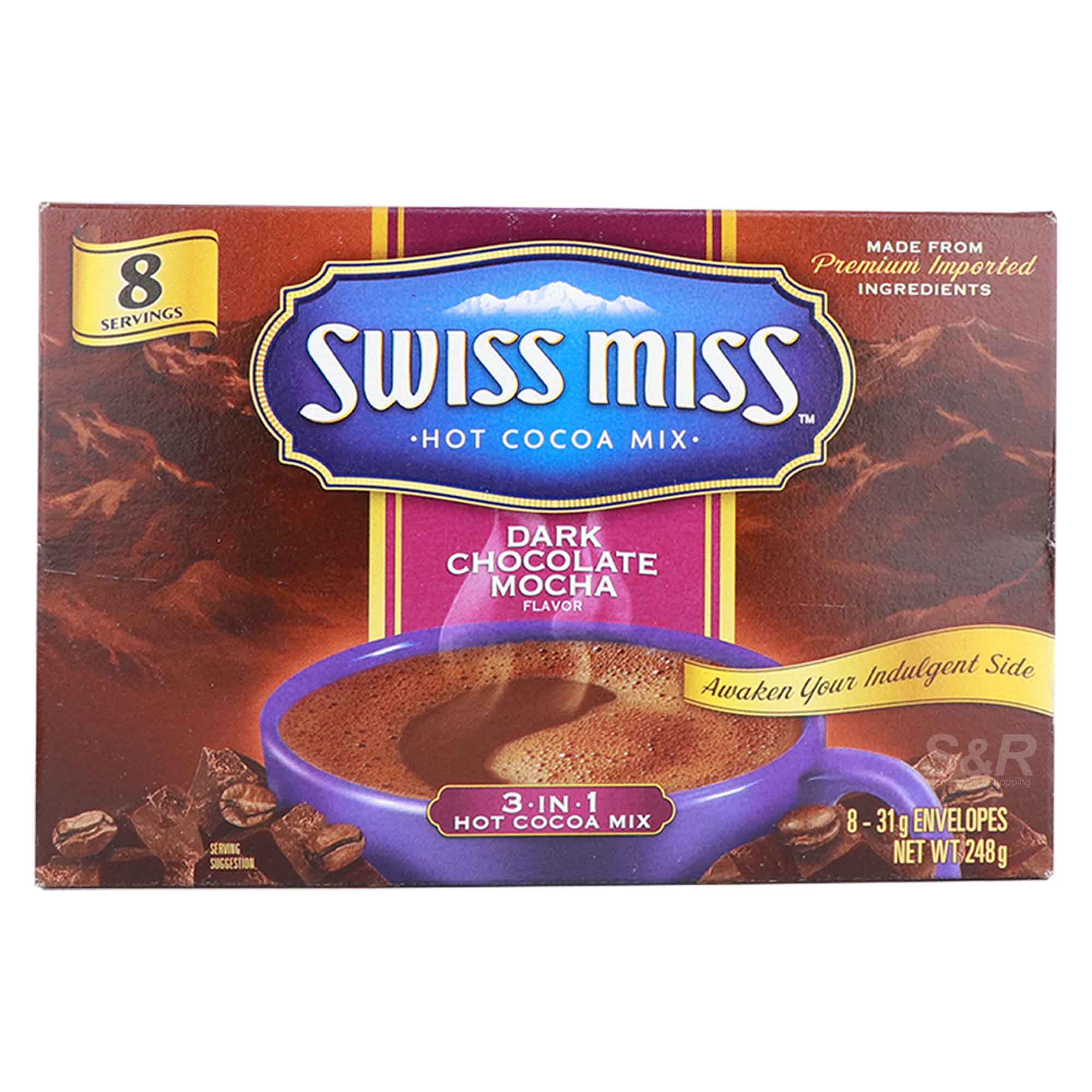 Swiss Miss Hot Cocoa Mix Dark Chocolate Mocha 280g Swiss Miss Hot Cocoa Mix Dark Chocolate Mocha 280g